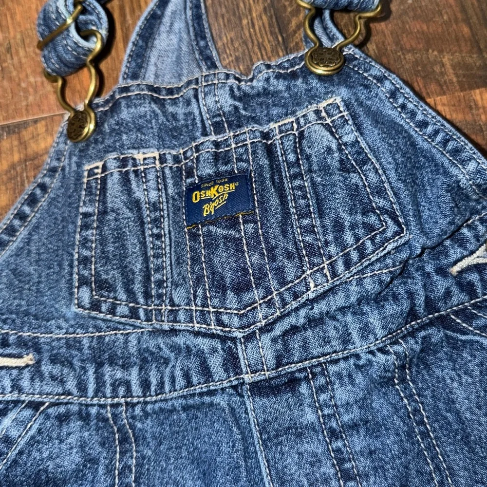 Vintage OshKosh B'gosh Classic Blue Denim Overalls